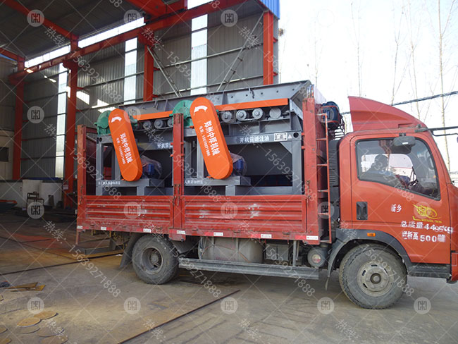 泥石分離機發貨、土石分離機發貨