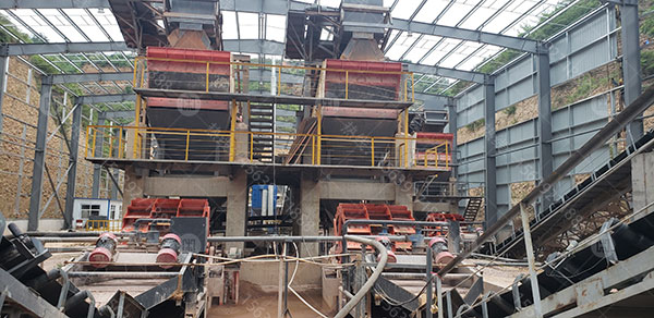 時產300噸砂石料生產線主要設備